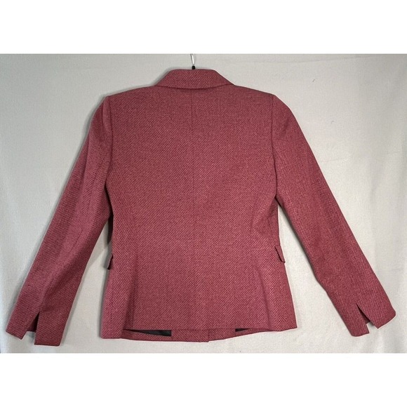 Evan Picone  Fully Lined Button Down Blazer Long Sleeve  Women's‎ Size 6 Pink - Picture 2 of 8